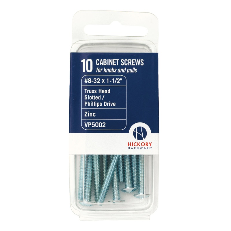 Screws #8-32 X 1-1/2 Inch (10 Pack)