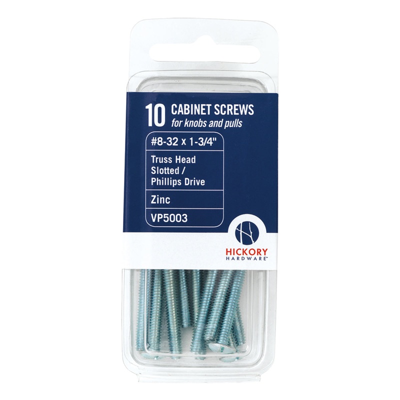 Screws #8-32 X 1-3/4 Inch (10 Pack)