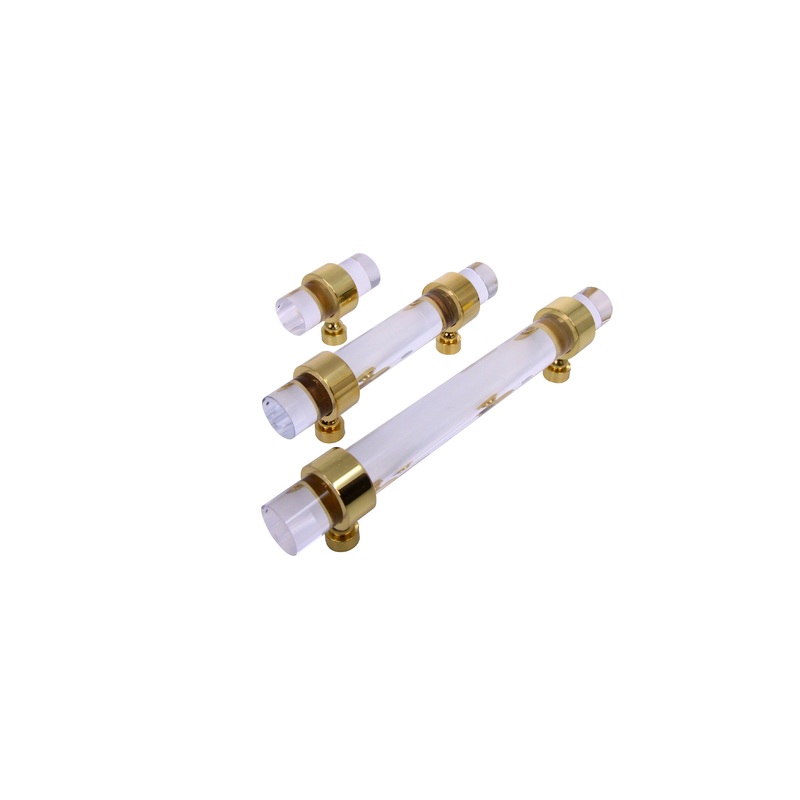 3051 Lucite Pulls 3/4” With Plain Rings