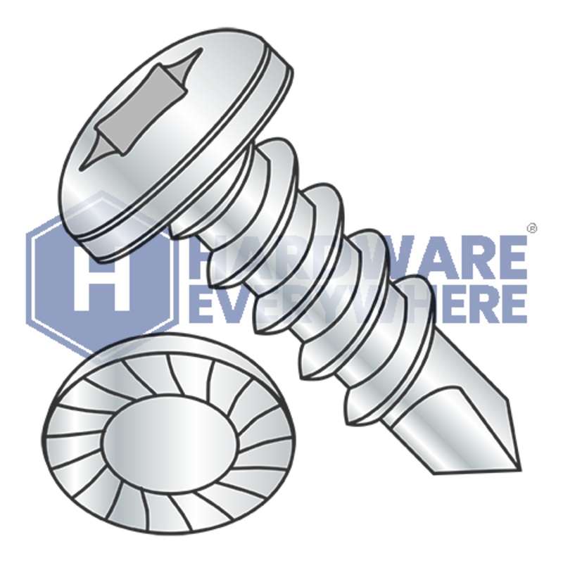 #10 x 1 SELF DRILLING SCREWS / Torx / Pan Head / Steel / Zinc
