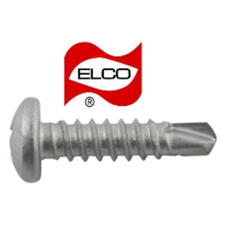 #10 x 2 SELF DRILLING SCREWS / Phillips / Pan Head / Steel / Zinc FUL163378761621