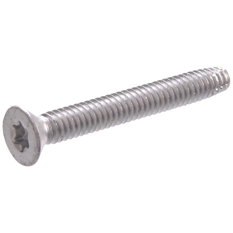 The Project Center 47713 Exterior Floorboard Screw, Imperial, 1/4-20 Thread, 2 in L, Flat Head, Star Drive