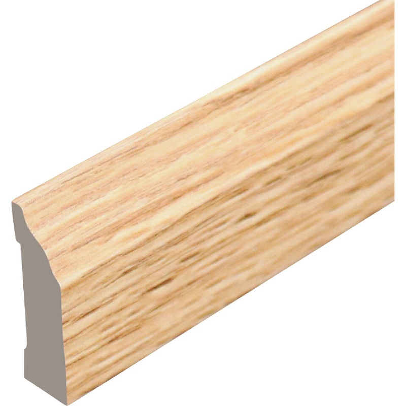 Westlake Royal Building Products 1-1/4 In. W. x 19/50 In. H. x 7 Ft. L. Acadia Oak Colonial Stop Molding