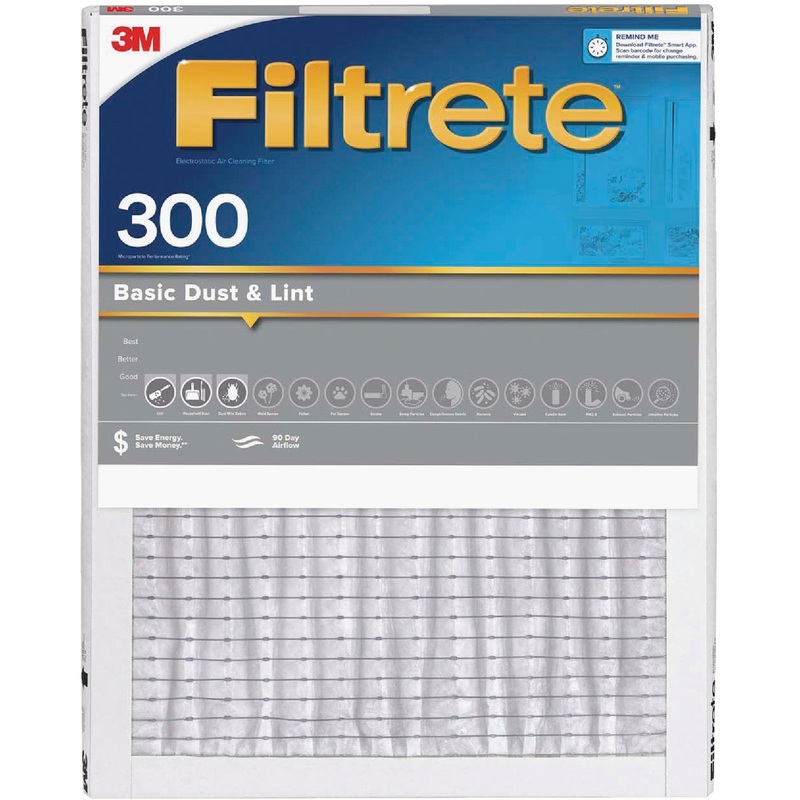 3M Filtrete 16 In. x 20 In. x 1 In. Dust Reduction 300 MPR Furnace Filter