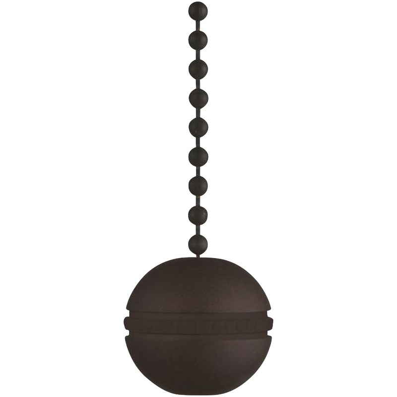 Westinghouse 12 In. Oil Rubbed Bronze Pull Chain with Decorative Ball