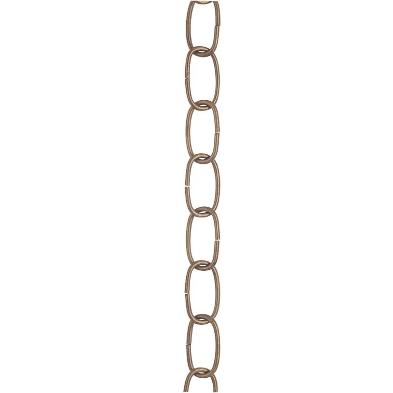 Westinghouse Antique Brass Finish Steel Chain Swag Lamp Kit