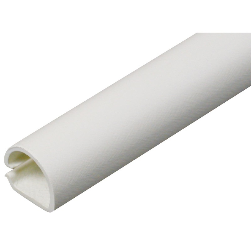 Wiremold CordMate 1/2 In. x 5 Ft. White Channel D869755858845