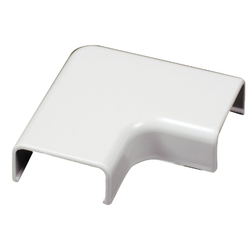 Wiremold White 90 Deg Flat Elbow D869755858836