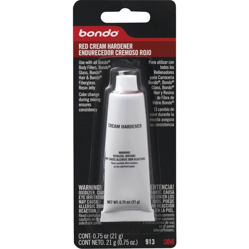 3M Bondo 0.75 Oz. Blue Cream Body Filler Hardener