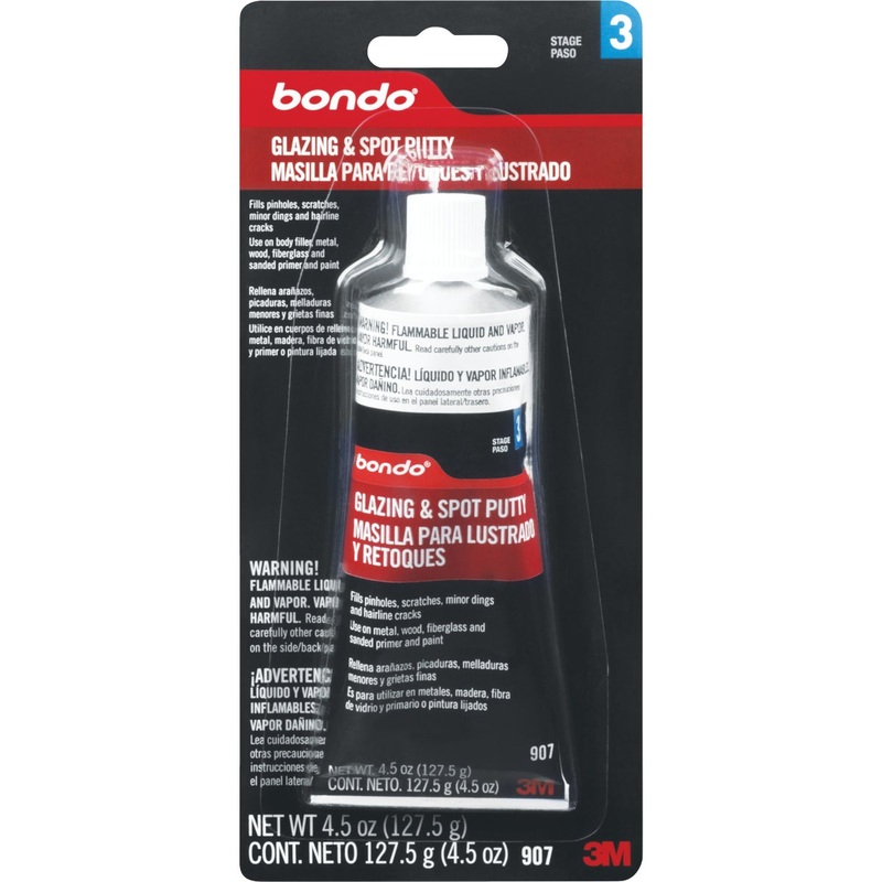 3M Bondo 4.5 Oz. Glazing & Spot Putty