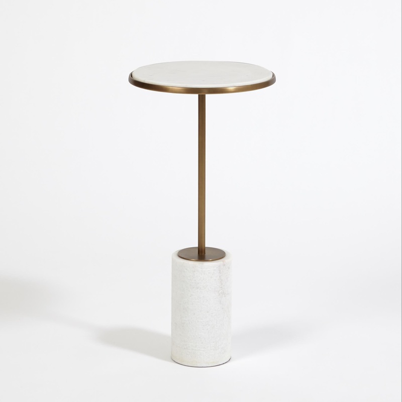 Short Cored Marble Tables