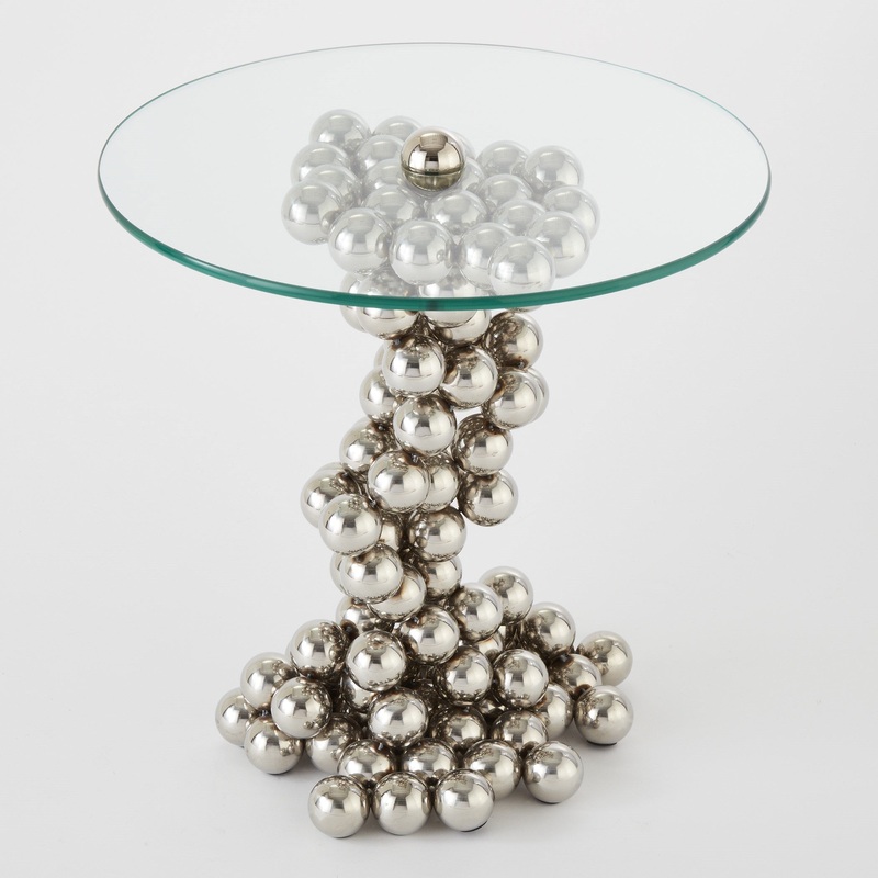 Sphere Tables Nickel